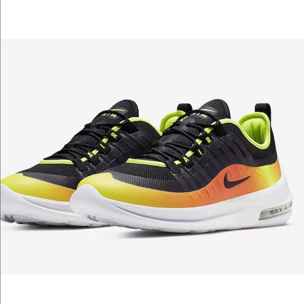 GentlyUsed Nike Air Max Axis Sunset Volt Shoes - Picture 10 of 16